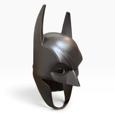 Batman Mask Rubies 2015 DC Comics Dark Knight Costume Cowl Creepy Funny Adult
