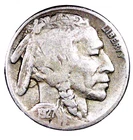 1927  Buffalo Nickel .....   Detailed Coin.....   1-9-9