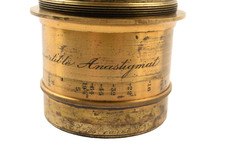 Ross, London 12: F/7 Zeiss Convertable Anastigmat Brass Lens