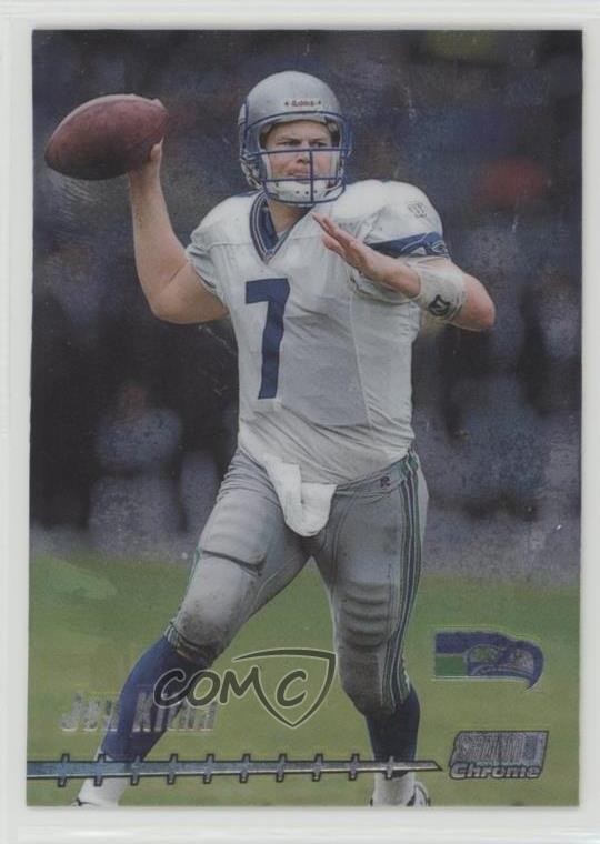 1999 Topps Stadium Club Chrome Jon Kitna #72 11pj