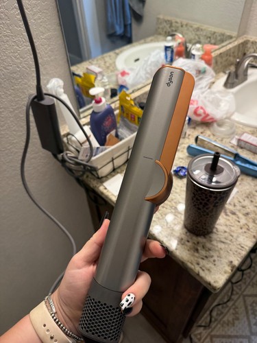 Dyson Airstrait Dryer and Straightener Nickel Copper Excellent Conditions No Box