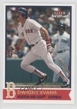 2001 Fleer Red Sox 100th Dwight Evans #54 2u3