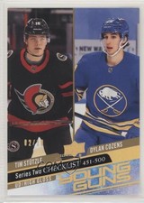2020-21 Upper Deck High Gloss 2/10 Tim Stutzle Dylan Cozens #500 0d40