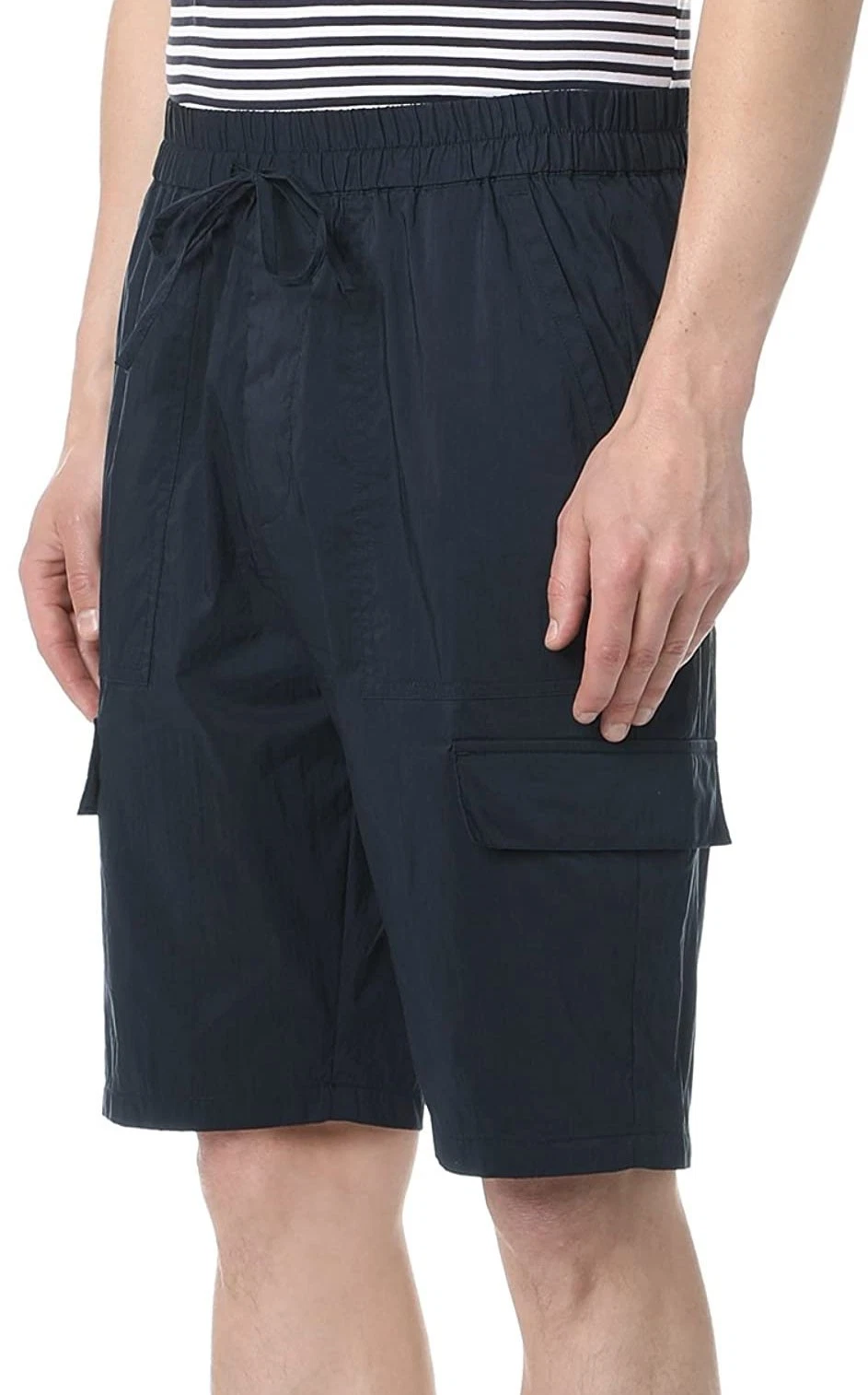 Vince Mens Drawstring Utility Shorts Medium Coastal - NWT $285