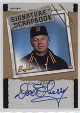 2006-07 Upper Deck Bee Hive Signature Scrapbook Don Cherry #SS-DC Auto 0q3