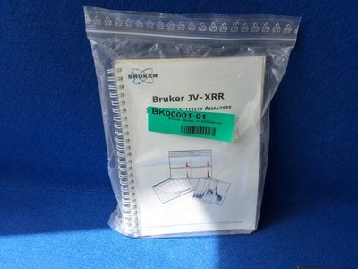 Bruker JV-XRR X-Ray Reflectivity Analysis Software Manual, 2018.