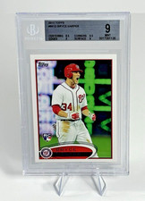2012 Topps Bryce Harper Yelling Factory Set Rookie Card #661D☑️Beckett-9. rookie card picture