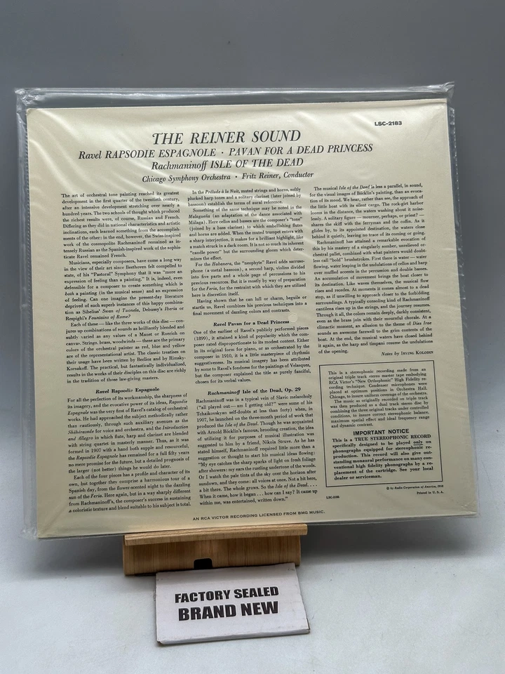 Reiner, Chicago Symphony- The Reiner Sound Factory Sealed - Image 3 of 3