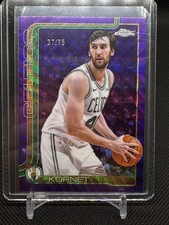 2025/26 TOPPS CHROME BASKETBALL LUKE KORNET PURPLE /75