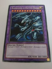 Yu Gi Oh Karten 1x Blauäugiger Ultimativer Drache