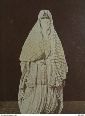 anonymes CDV-Foto - verschleierte Mauren, um 1880 L634