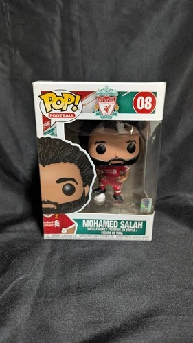 Funko Pop! Vinyl: Mohamed Salah #08 with soft protector
