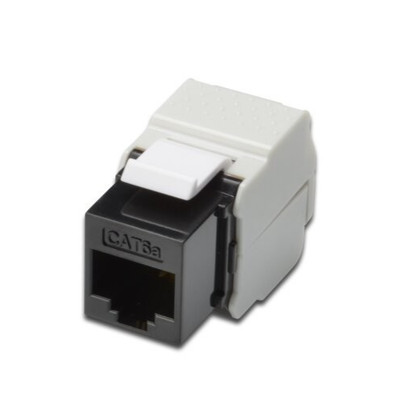 DIGITUS CAT 6A Keystone Jack, ungeschirmt Klasse Ea, RJ45 zu LSA
