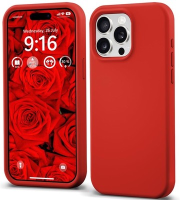 IceSword Case for iPhone 15 Pro - Liquid Silicone, Slim, Full Body Protection