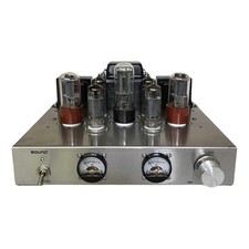 For 100V/110V/220V/230VAC Stainless Steel Vacume Tube Audio Amplifiers #fb