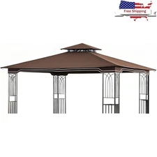 Replacement Canopy 10x12 Regency II Patio Gazebo Waterproof UV Protection Fabric