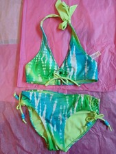 Super Bright and Cheery Justice Size 10 Girls Bikini With Padded Top