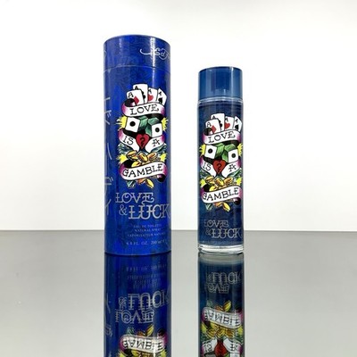 Ed Hardy LOVE & LUCK Men Cologne 6.8oz-200ml EDT Spray New RARE JUMBO SIZE (BH12