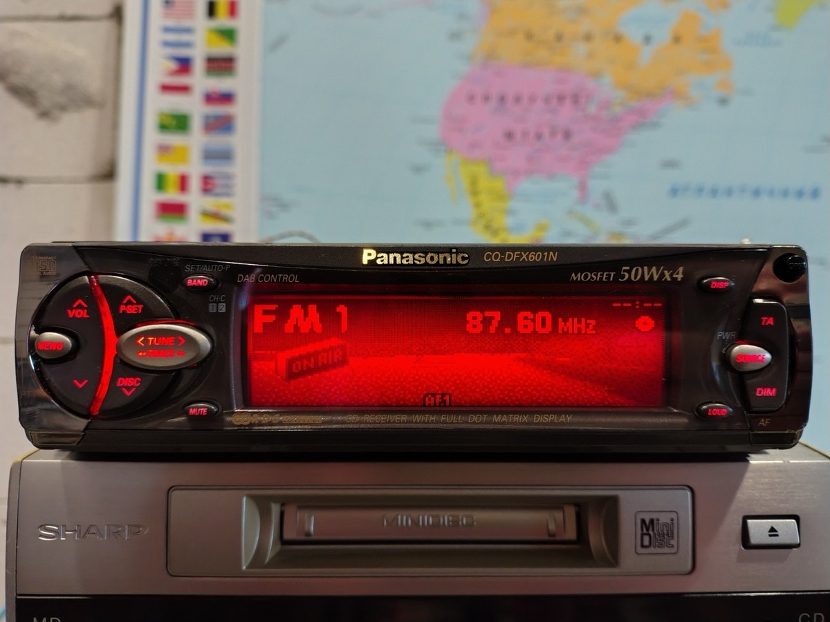 PANASONIC CQ-DFX601N Car Stereo Mobile Media Receiver Fully