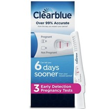 Clearblue Early Detection Pregnancy Test Results 6 Days Sooner - 3 Tests 02/2028