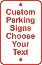 Custom Text Aluminum Sign 12"x18" Personalized Metal Indoor/Outdoor USA Made #46