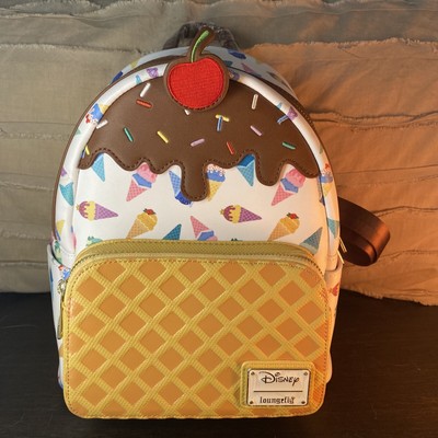 Loungefly Disney Princess Ice Cream Cone Mini Backpack - New  display picture 3