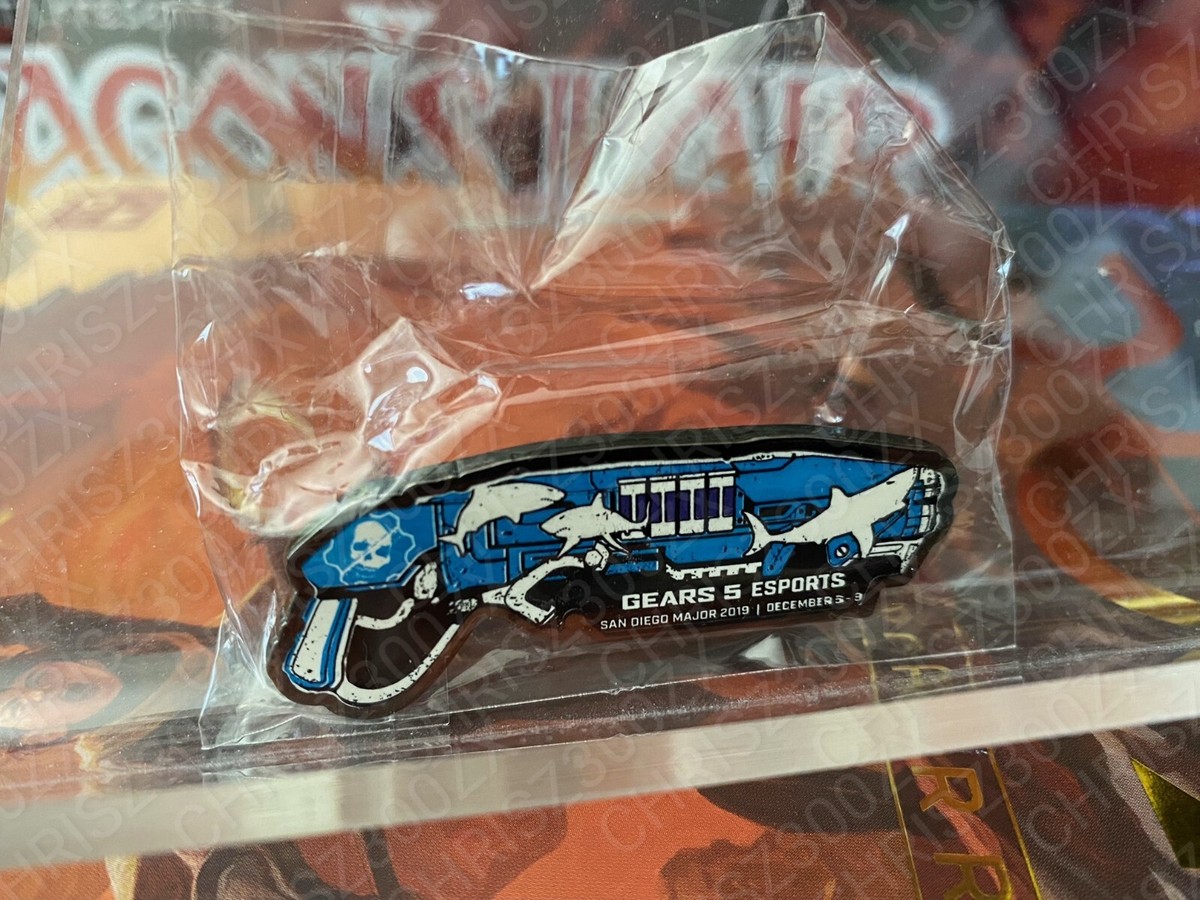 Gears of War 5 Gnasher eSports San Diego Major 2019 Dec Enamel