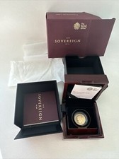 Great Britain 2020 - Queen Elizabeth II Gold Proof Sovereign With Case & Papers