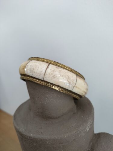 Bracelet En Laiton - Vintage - Photo 1/2