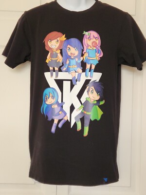 LIMITED EDITION Itsfunneh Super Heros T-Shirt Krew Size Small See Pics! 