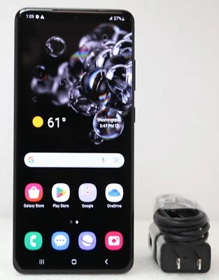 SamsungGalaxy S20 Ultra 5G G988U 128G Factory Unlocked Black