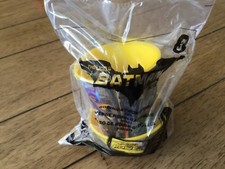 NIP 2017 LE LEGO BATMAN MOVIE 3 "ROBIN/CATWOMAN CUP" McDONALD'S HAPPY MEAL TOY