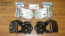 3DaySALE Camaro Firebird Door Hinges 70-81 4pc Set Upper and Lower hinge kit New