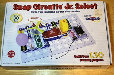 Snap Circuits Jr. Select SC-130 Elenco Over 30 Parts Over 130 Projects OPEN BOX