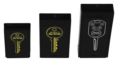 Magnetischer Schlüsselkasten Schlüsselhalter schwarz Magnetbox für Autos Wohnwagen Boote 