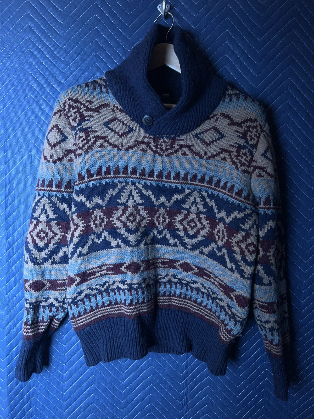 Schott Sweater Wool Blend Medium - image 1