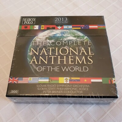 NEW Complete National Anthems of The World 2013 Edition 10 CD Box Set Marco Polo