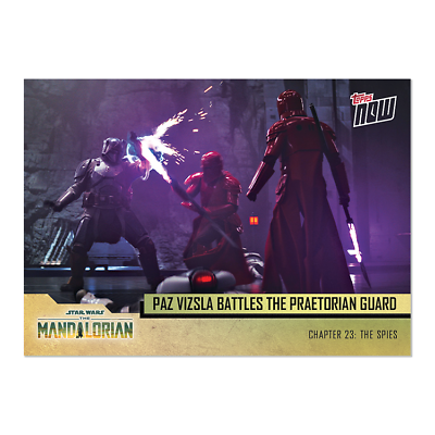 2023 TOPPS NOW® Star Wars: The Mandalorian Season 3 Episode 2 - 5 Card Set  - PR: 829