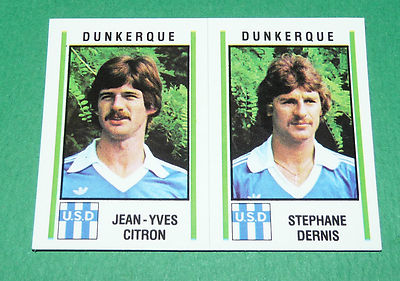 Autocollant Panini Football 85 - N°370 Dunkerque - Neuf - Championnat De France 1984