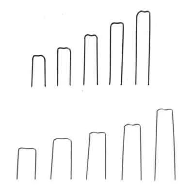 FLORAL-DIREKT 200g Patenthaften Drahtkrampen Krampen Mooshaften Mossing Pegs Klammern