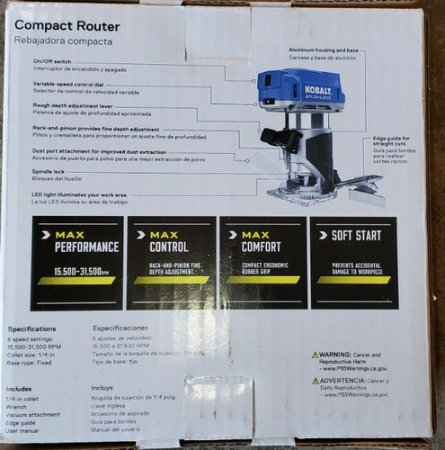 Kobalt KR 124B-03 24V MAX Brushless 