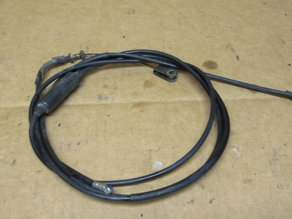Suzuki Cavalcade GV1400 1987 reposapiés trasero pasajero cable ajustable Foto 4 de 4