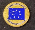 Colorized Kennedy Half Dollar Civil War First Navy Jack Free Shipping