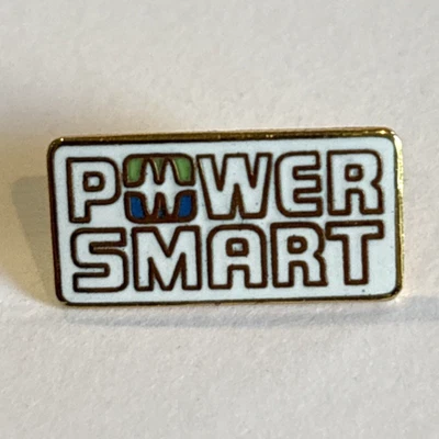 Power Smart BC Hydro Electric Company British Columbia Canada Logo Hat Lapel Pin - Image 1 of 4