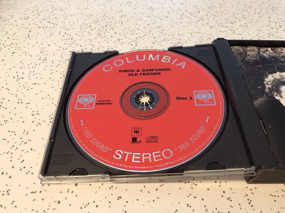 Old Friends by Simon & Garfunkel 3 CD  Box Set  1997  Columbia   VG Condition - Image 4 of 4