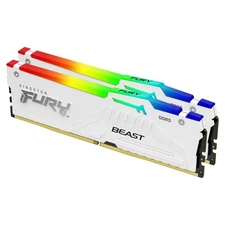 .Kingston FURY Beast RGB White UDIMM 64GB (2x32GB) DDR5-6000 KF560C30BWEAK2-64