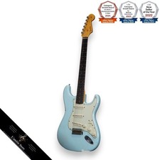 Guitare Fender Custom Shop 1962 Stratocaster Relic Sonic Blue avec manche...
