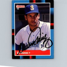 1988 Donruss - Edwin Nunez #445 AUTO AUTOGRAPHED SIGNED