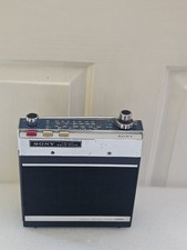 Rare Sony 7F-74DL 11 Transistor 4 band Radio Tokio Japan , Works Great