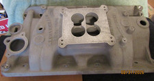 Offenhauser 360 Dual Port Intake Manifold 6054 1970s Amc V8 290343 Used Clean